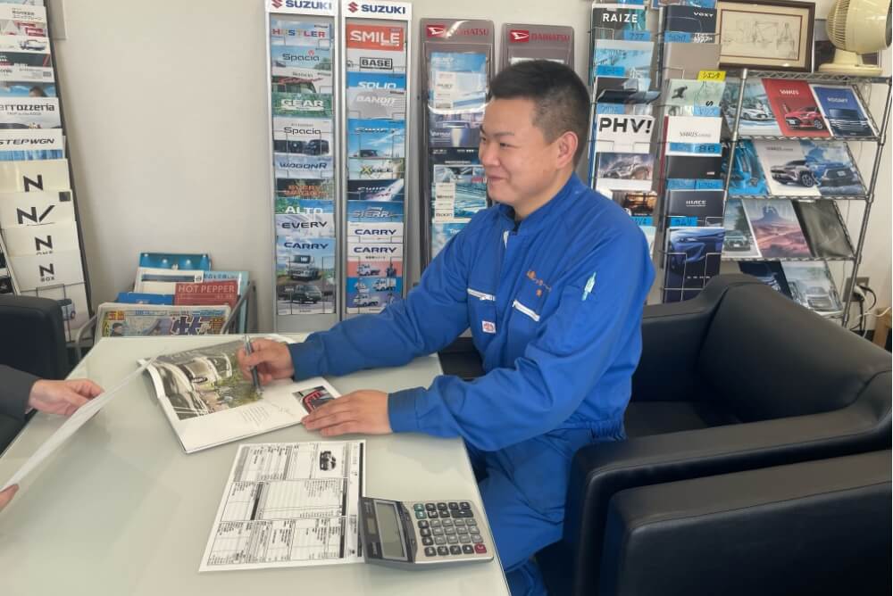 整備士が直接ご案内